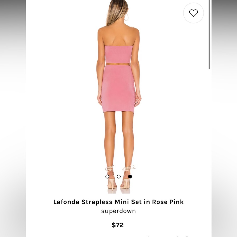 Superdown Lafonda Strapless Mini Set - Picture 2 of 5